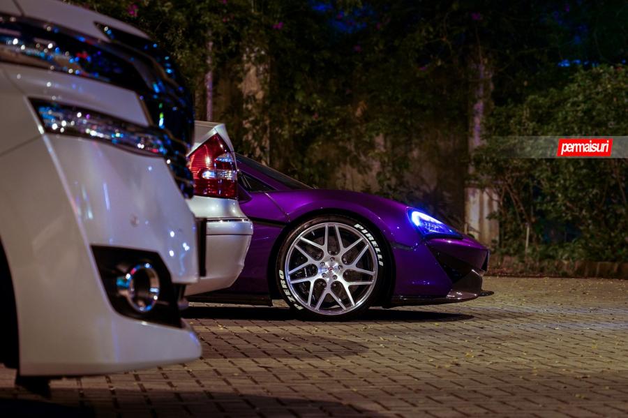 Детали экстерьера McLaren 570S on Vossen Wheels (VPS-315T) 2017 года  (фото 6 из 15)